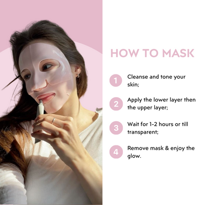 Salmon PDRN Collagen Mask (4 Masks)